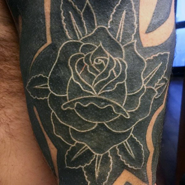 weisse farbe tattoo 141