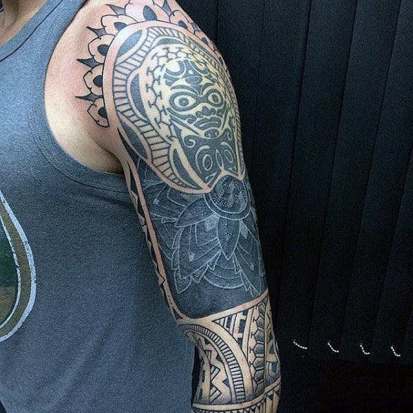 weisse farbe tattoo 155