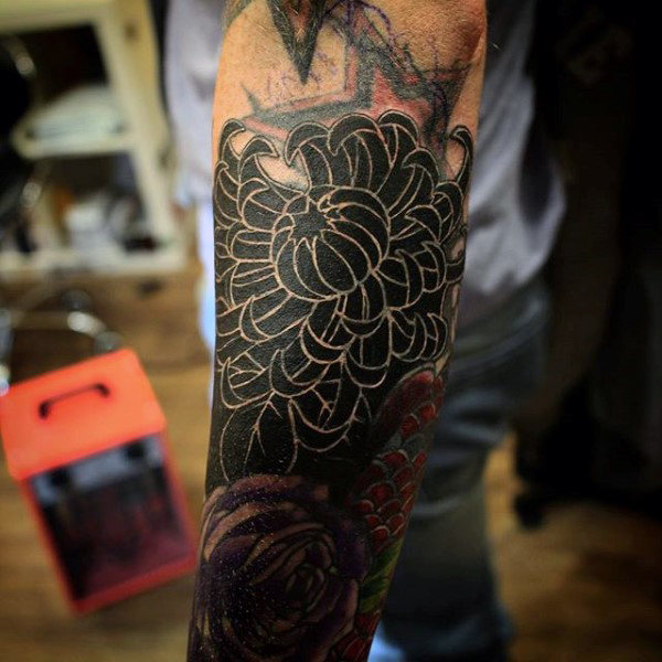 weisse farbe tattoo 169