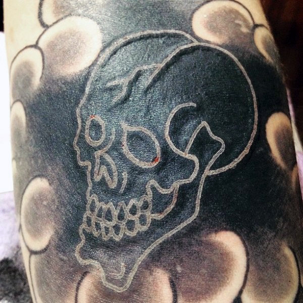 weisse farbe tattoo 199