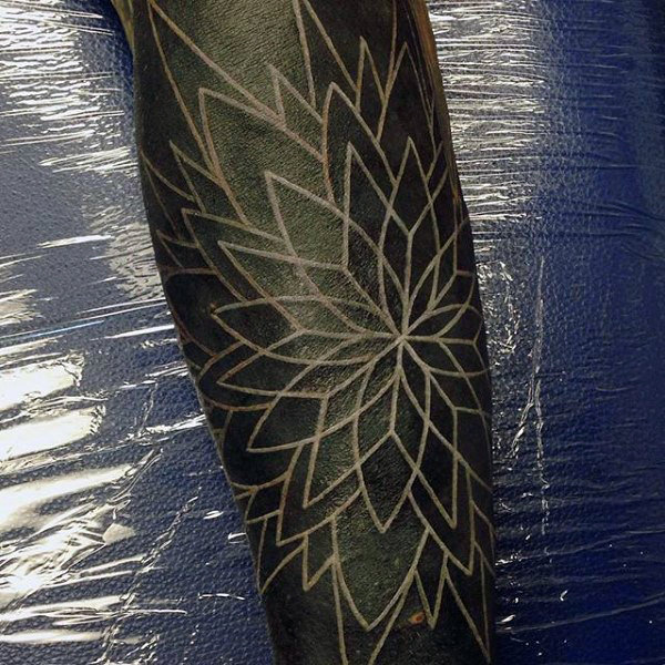 weisse farbe tattoo 61