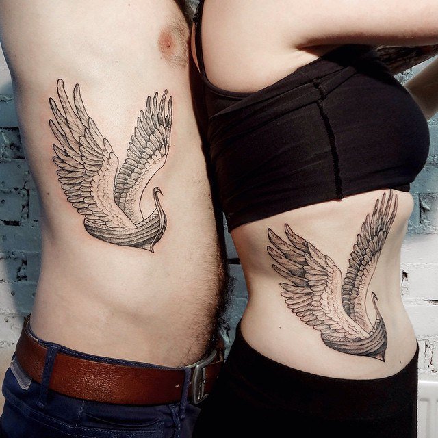 flugel tattoo 345
