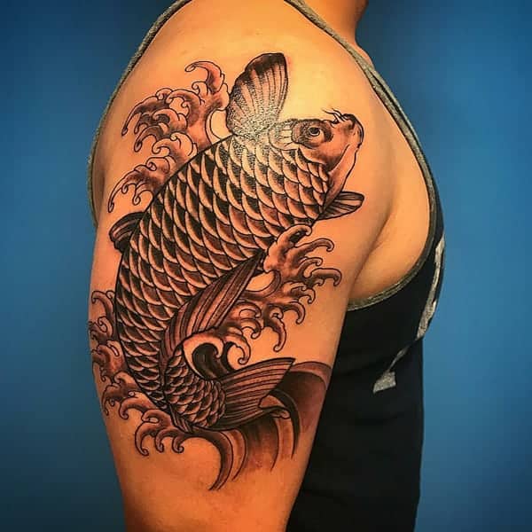 koi fisch tattoo 145