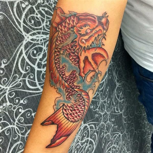 koi fisch tattoo 153