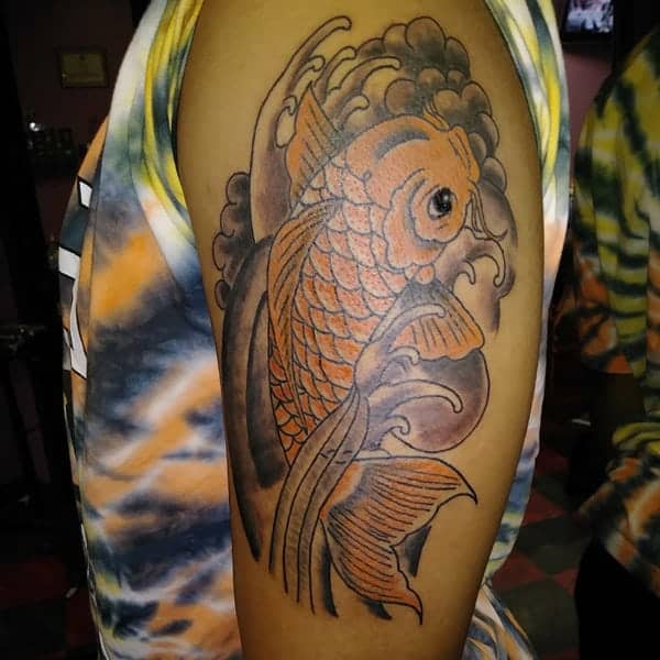 koi fisch tattoo 185