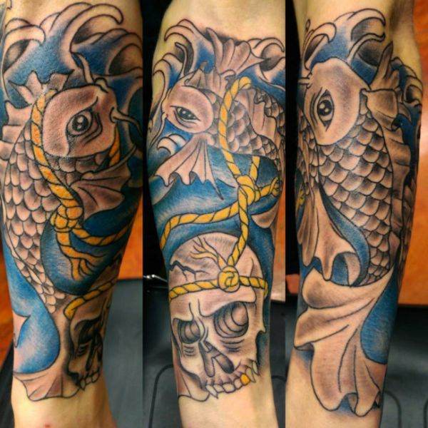 koi fisch tattoo 365