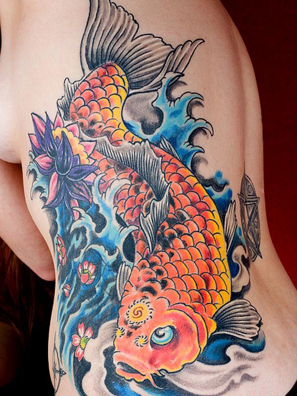 koi fisch tattoo 381
