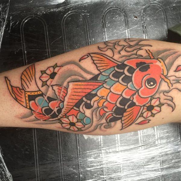 koi fisch tattoo 399