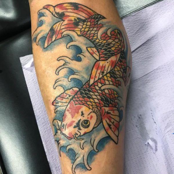 koi fisch tattoo 405