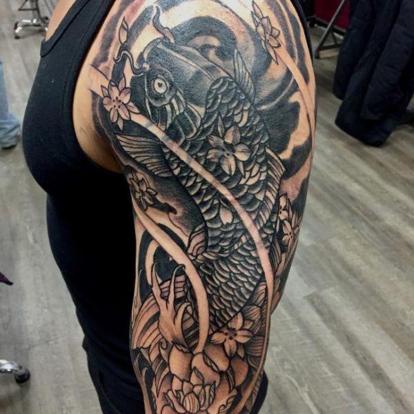 koi fisch tattoo 407