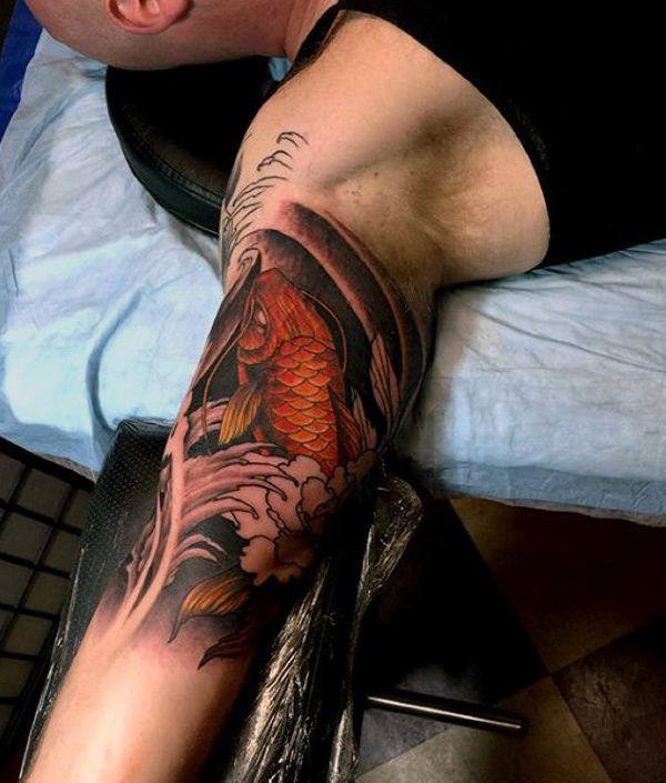 koi fisch tattoo 473