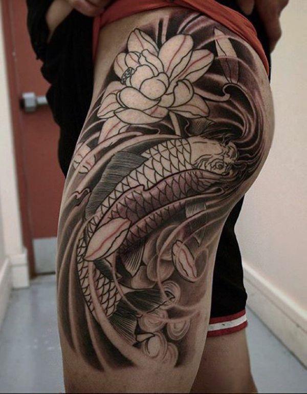 koi fisch tattoo 485