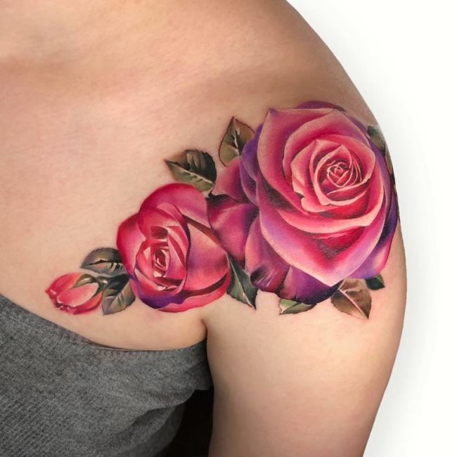 rose tattoo 133