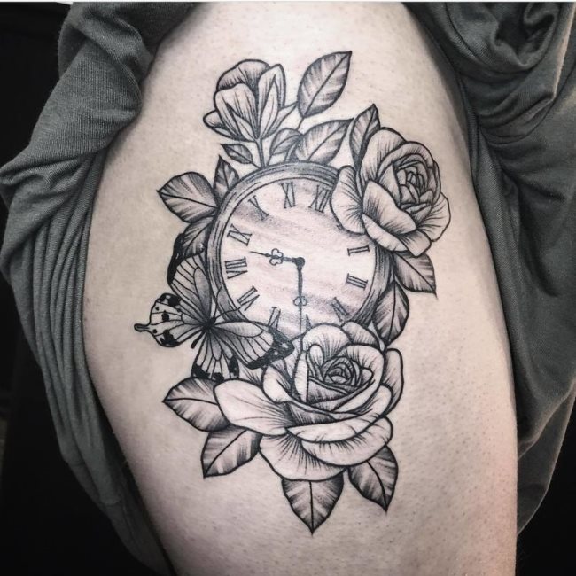 rose tattoo 145