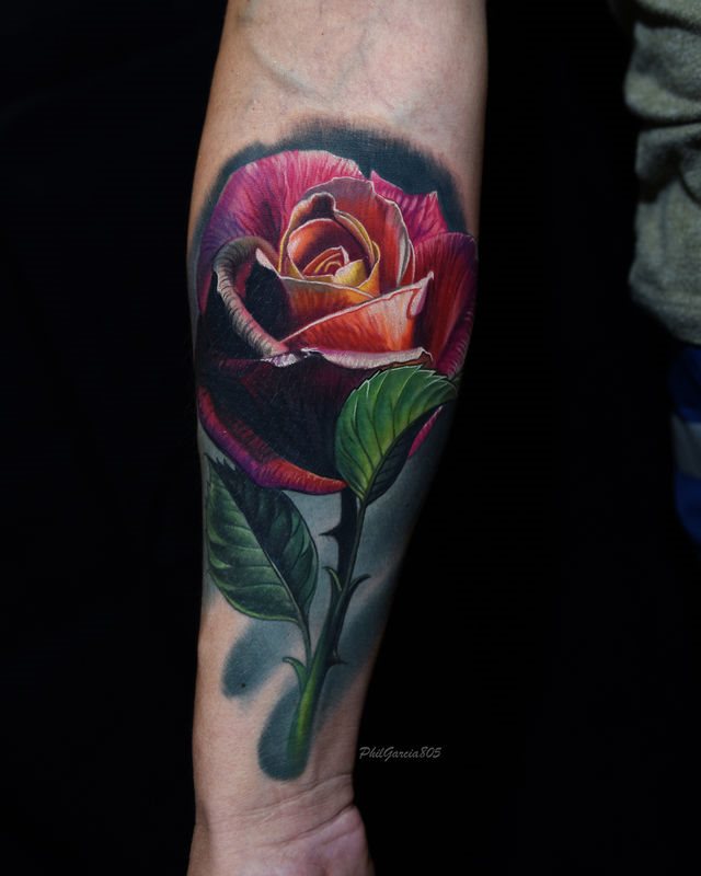 rose tattoo 147