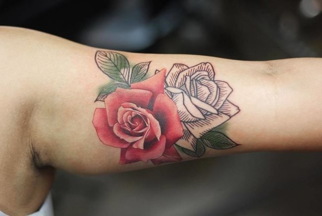 rose tattoo 149