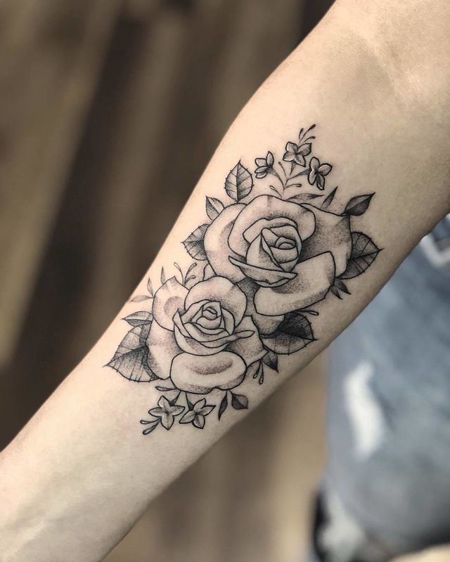 rose tattoo 161