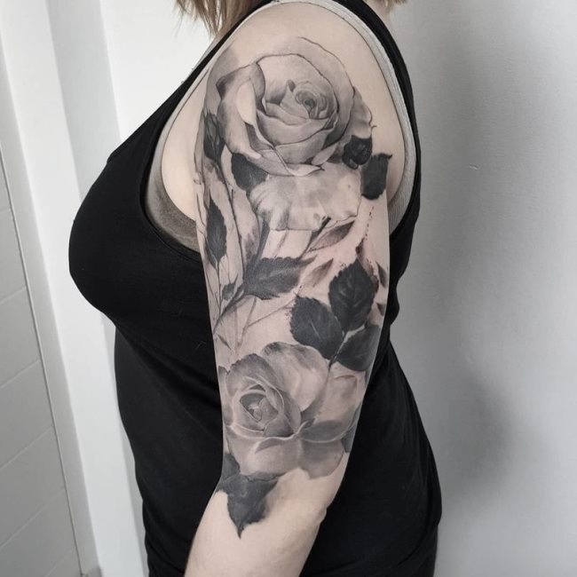 rose tattoo 173