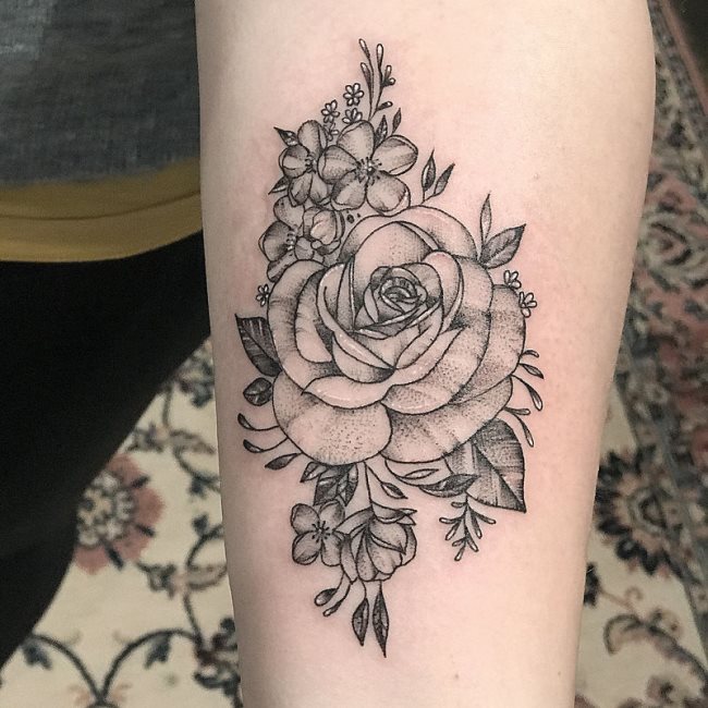 rose tattoo 179