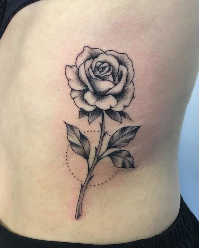rose tattoo 203