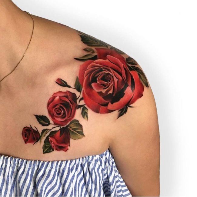rose tattoo 219