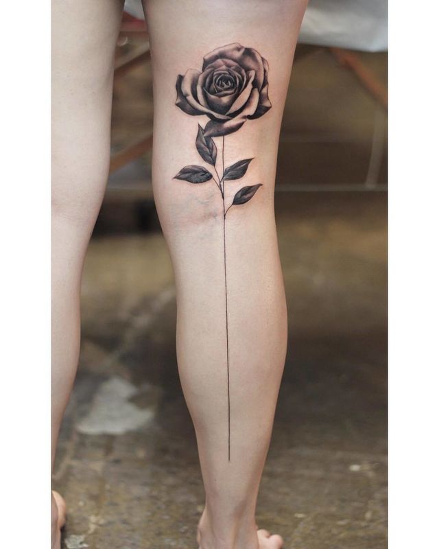 rose tattoo 221