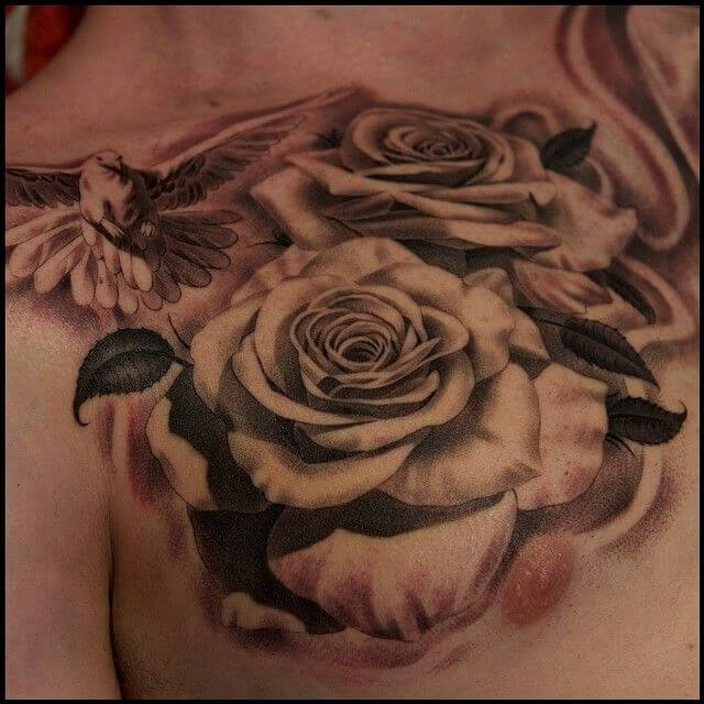 rose tattoo 49