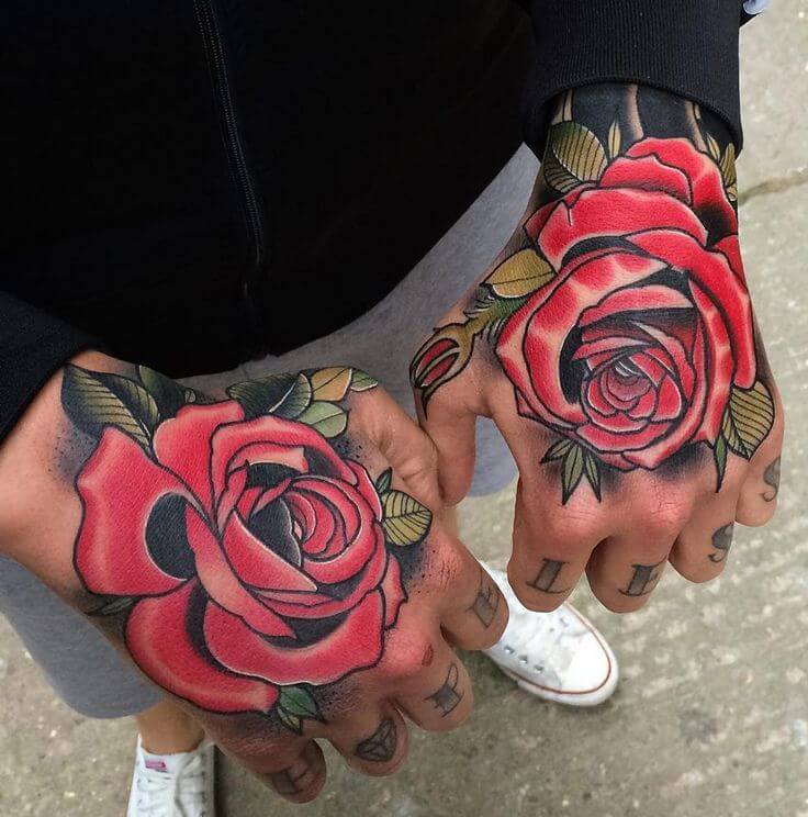 rose tattoo 63