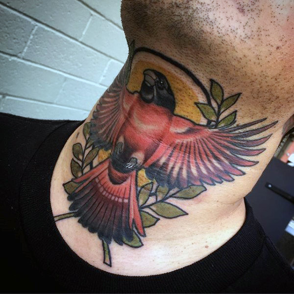 kehlen hals tattoo 136
