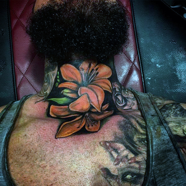 kehlen hals tattoo 144