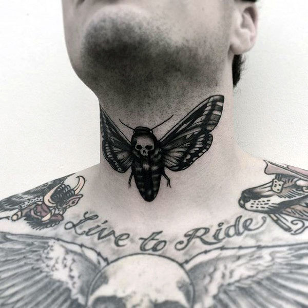 kehlen hals tattoo 16