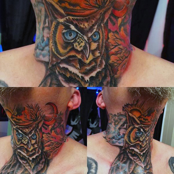 kehlen hals tattoo 40