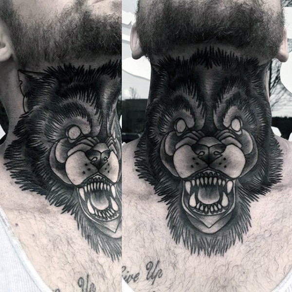 kehlen hals tattoo 64