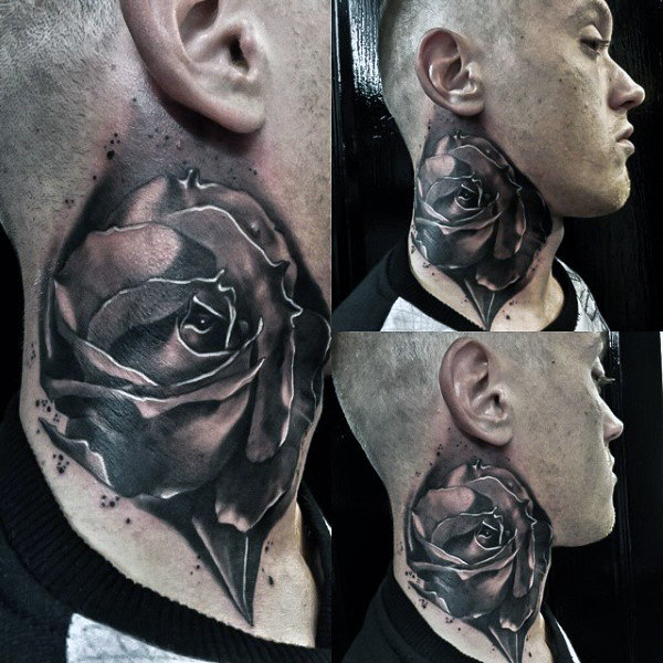 kehlen hals tattoo 88