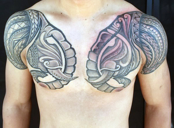 hawaiianische tattoo 64