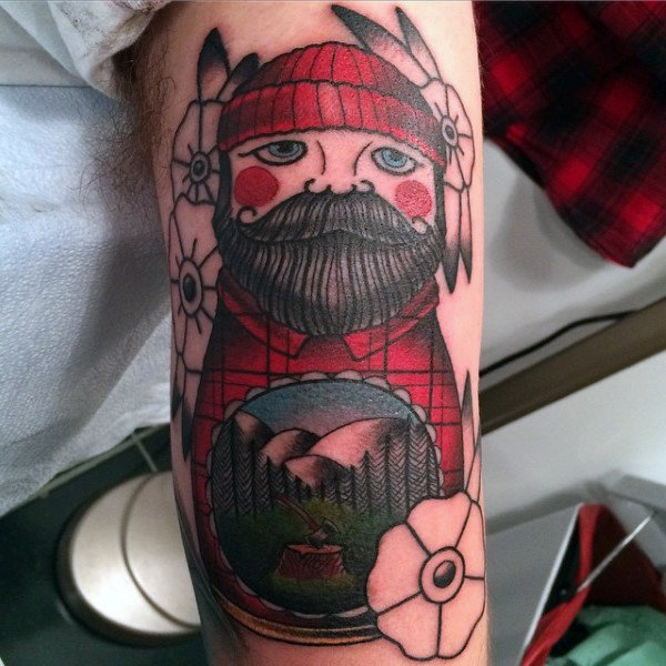 trizeps tattoo 76