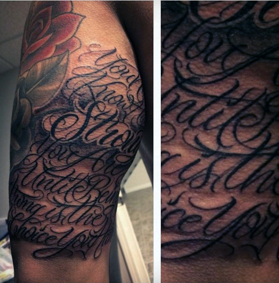 trizeps tattoo 80