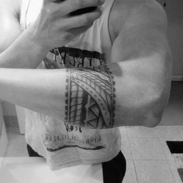 tribal armband tattoo 35
