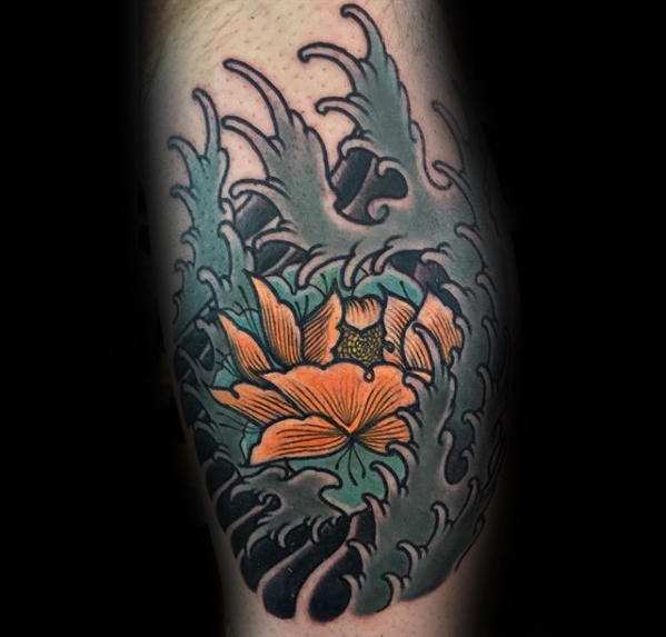 japanische wellen tattoo 61