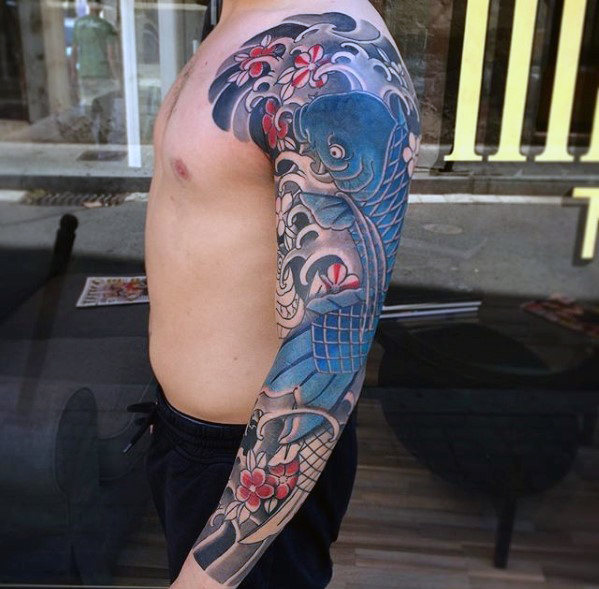 japanische wellen tattoo 67