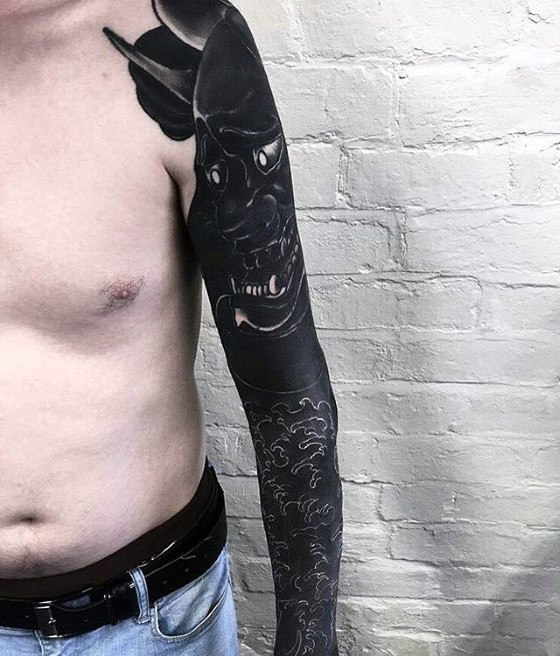 japanische wellen tattoo 69