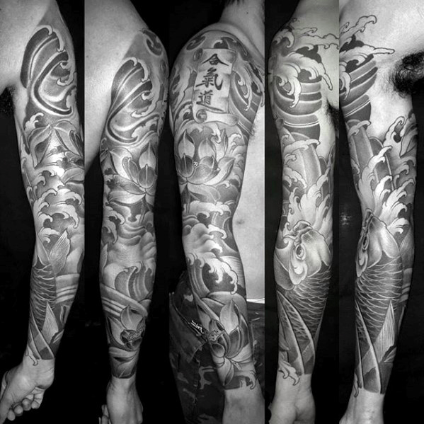japanische wellen tattoo 81