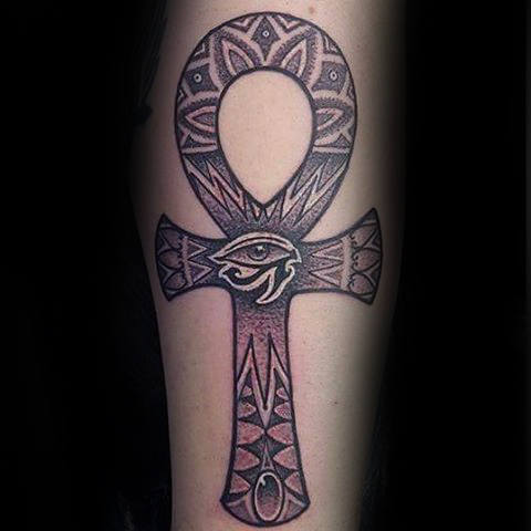 anj ankh kreuz tattoo 108
