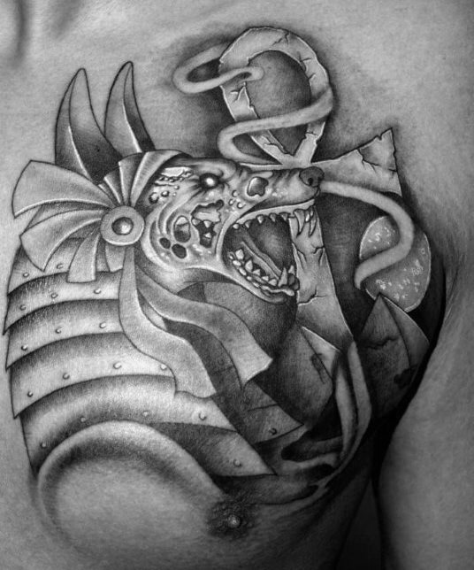 anj ankh kreuz tattoo 15