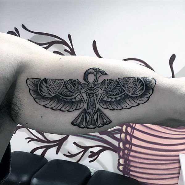 anj ankh kreuz tattoo 18