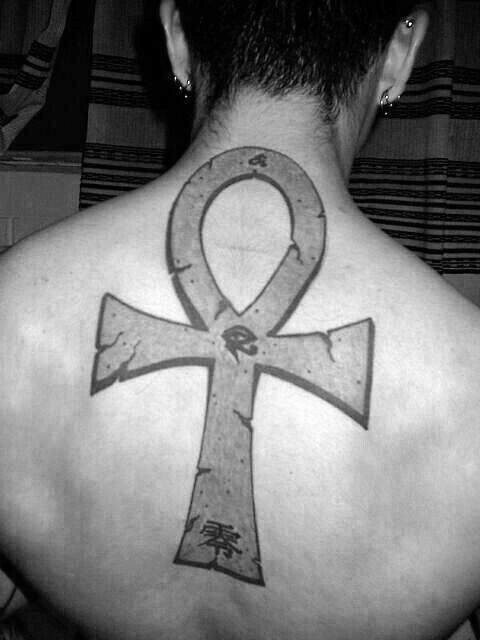 anj ankh kreuz tattoo 60