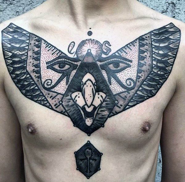 anj ankh kreuz tattoo 87
