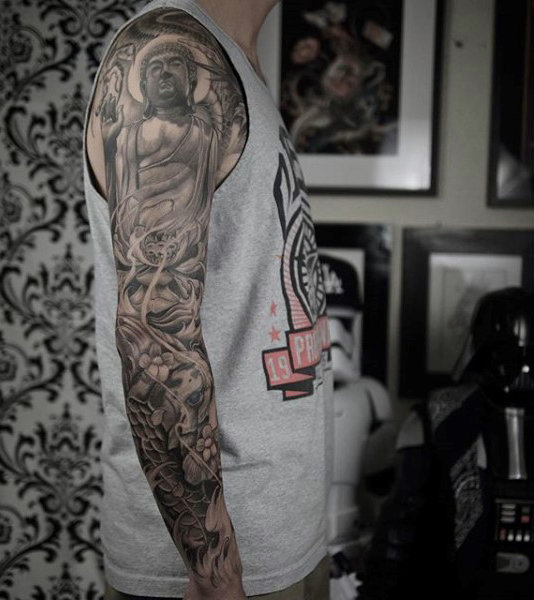 buddhistische tattoo 119