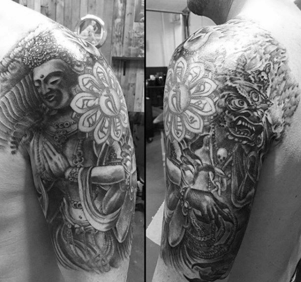buddhistische tattoo 159