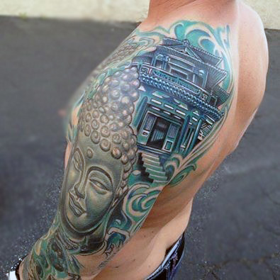 buddhistische tattoo 23